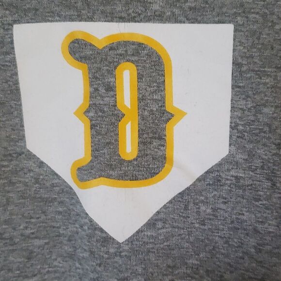 Nike D Baseball Dri-FIT T-Shirt Men’s Size XL Grey Moisture-Wicking Athletic - Picture 2 of 5